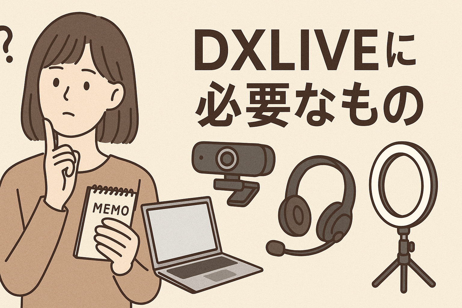 DXLIVEに必要なもの